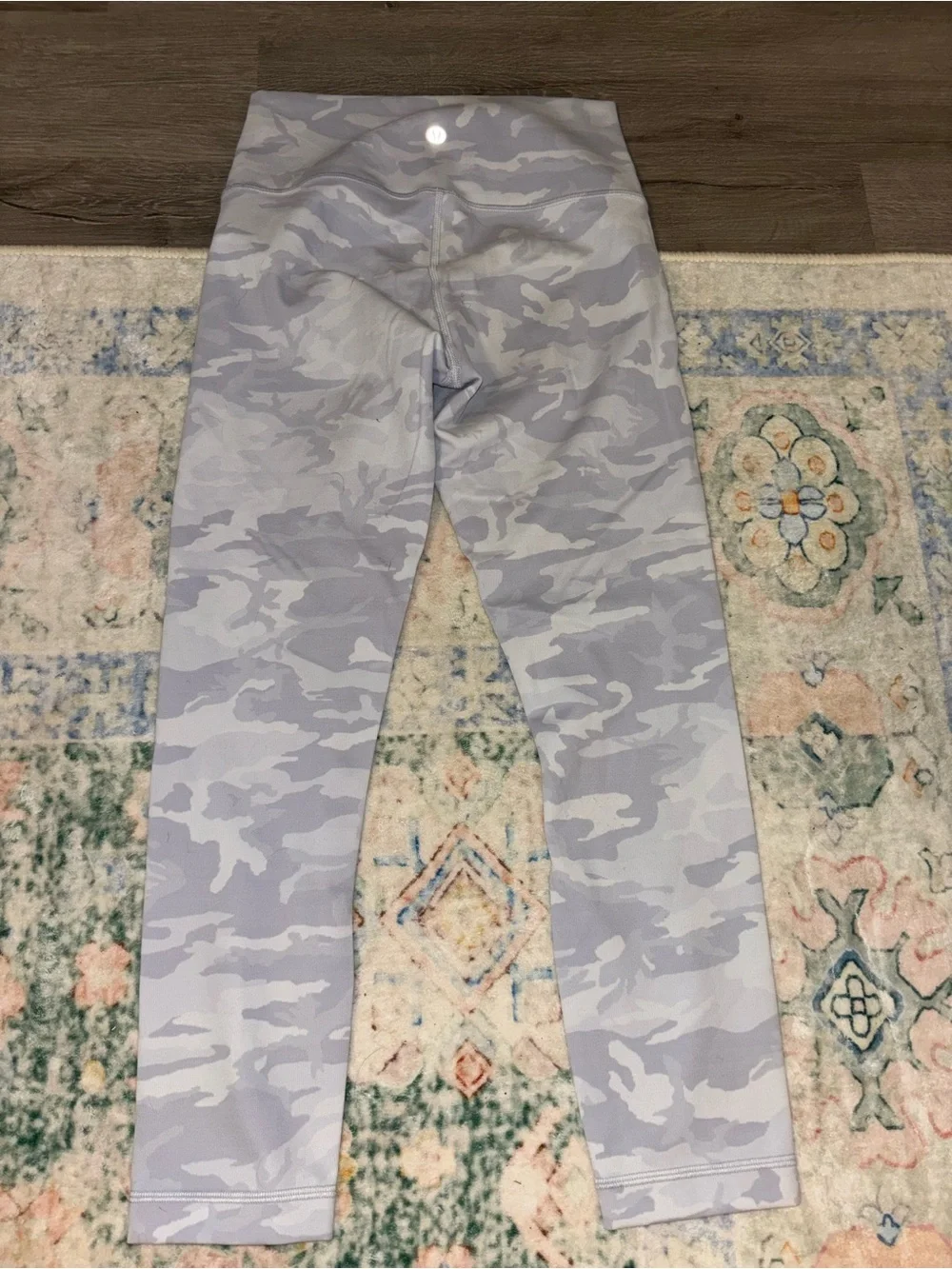 Light Gray Camo Lululemon Leggings